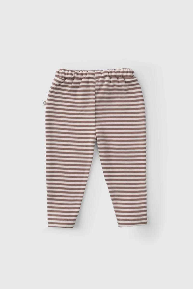 2'li Organik Pamuk Bebek Pantolonu Playtime - 3